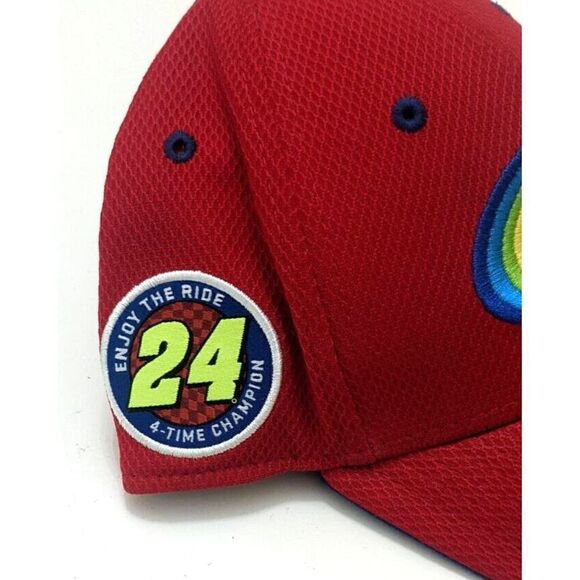 Jeff Gordon‎ NASCAR #24 Baseball Hat Cap Adjustable Racing Dupont Multicolor - Picture 2 of 7